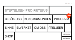 Desktop Screenshot of proartibus.fi